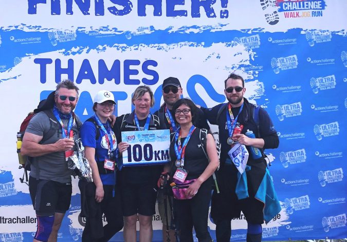 Mind over matter: Brakspear team complete 100K walk for mental health charity